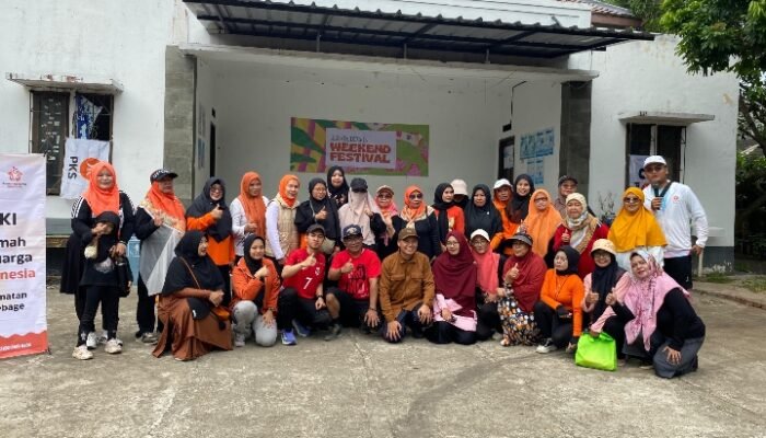 Sukses Gelar Weekend Festival, PKS Gedebage Berdayakan Warga Lewat Aksi Sehat dan Peduli Lingkungan
