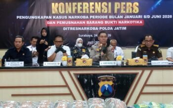 Polda Jatim Ungkap 85,6 Kg Sabu dan 60 Ribu Butir Ekstasi