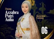 Membawa Misi Besar, Azzahra Putri Aulia Siap Harumkan Nama Kecamatan Gantung di Ajang Bujang Dayang Belitung Timur 2026