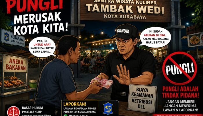 Walikota Surabaya Tegaskan Kasus Pungli SWK Tambak Wedi Berlanjut ke Ranah Hukum