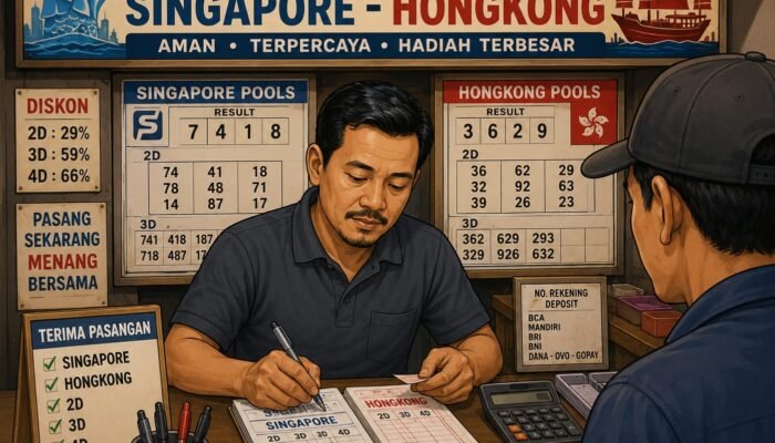 Pengepul Togel Singapore Beromset Rp15 Juta Dihukum 6 Bulan Penjara