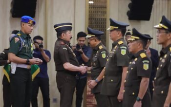 Lantik 6 Pejabat Eselon I, Jaksa Agung: Jangan Pertaruhkan Marwah Institusi Demi Kepentingan Pribadi
