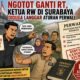 Polemik Pergantian RT di RW 01 Kapasan, Sekcam Simokerto: Perwali Tidak Boleh Dilanggar