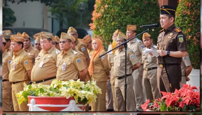 Kajari Jakpus Apel Bersama Pemkot, Dorong Persatuan dan Bijak Bermedia Sosial