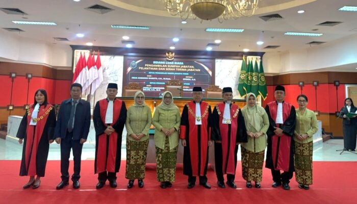 Hakim Efendi Dilantik Jadi Ketua PN Jakarta Timur Gantikan Iwan Anggoro