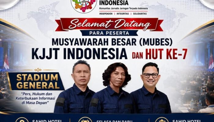 Salama 2 Hari, Mubes KJJT Indonesia Bahas Pers, Hukum, dan Keterbukaan Informasi