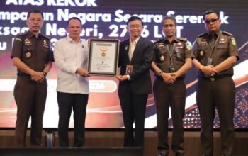 BPA Kejaksaan Raih Rekor MURI, Lelang Serentak Hasilkan PNBP Rp137 Miliar