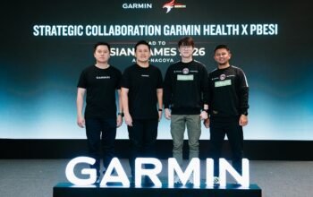 Menuju Medali Emas Asian Games 2026, Garmin x PBESI Andalkan Data untuk Tingkatkan Performa Atlet
