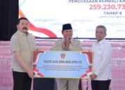 Hutan 6,2 Juta Hektare Disita Satgas, Dana Rp13,2 Triliun Masuk Kas Negara