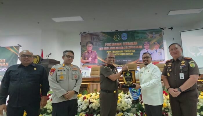 Kajati Sultra Tekankan Integritas dan Mitigasi Risiko Hukum di Pemkab Buton Tengah
