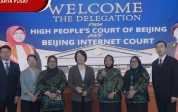 PN Jakarta Pusat dan Delegasi Beijing Bahas Inovasi Peradilan Berbasis Digital