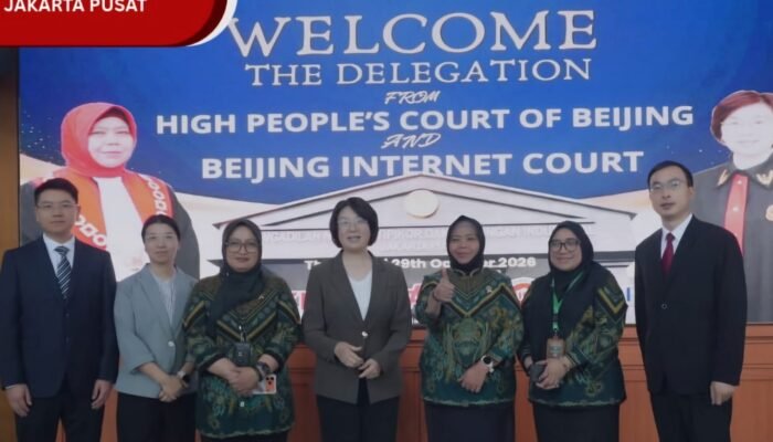 PN Jakarta Pusat dan Delegasi Beijing Bahas Inovasi Peradilan Berbasis Digital